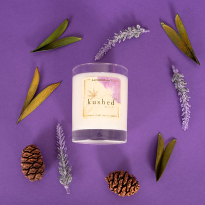 Lavender Kush Kushed Candles