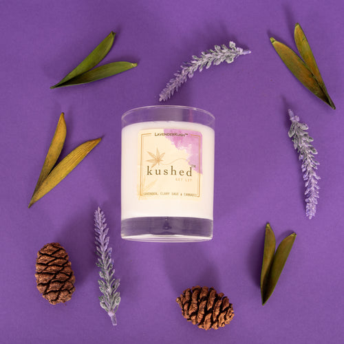 Lavender Kush Kushed Candles