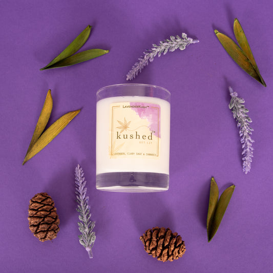 Lavender Kush Kushed Candles
