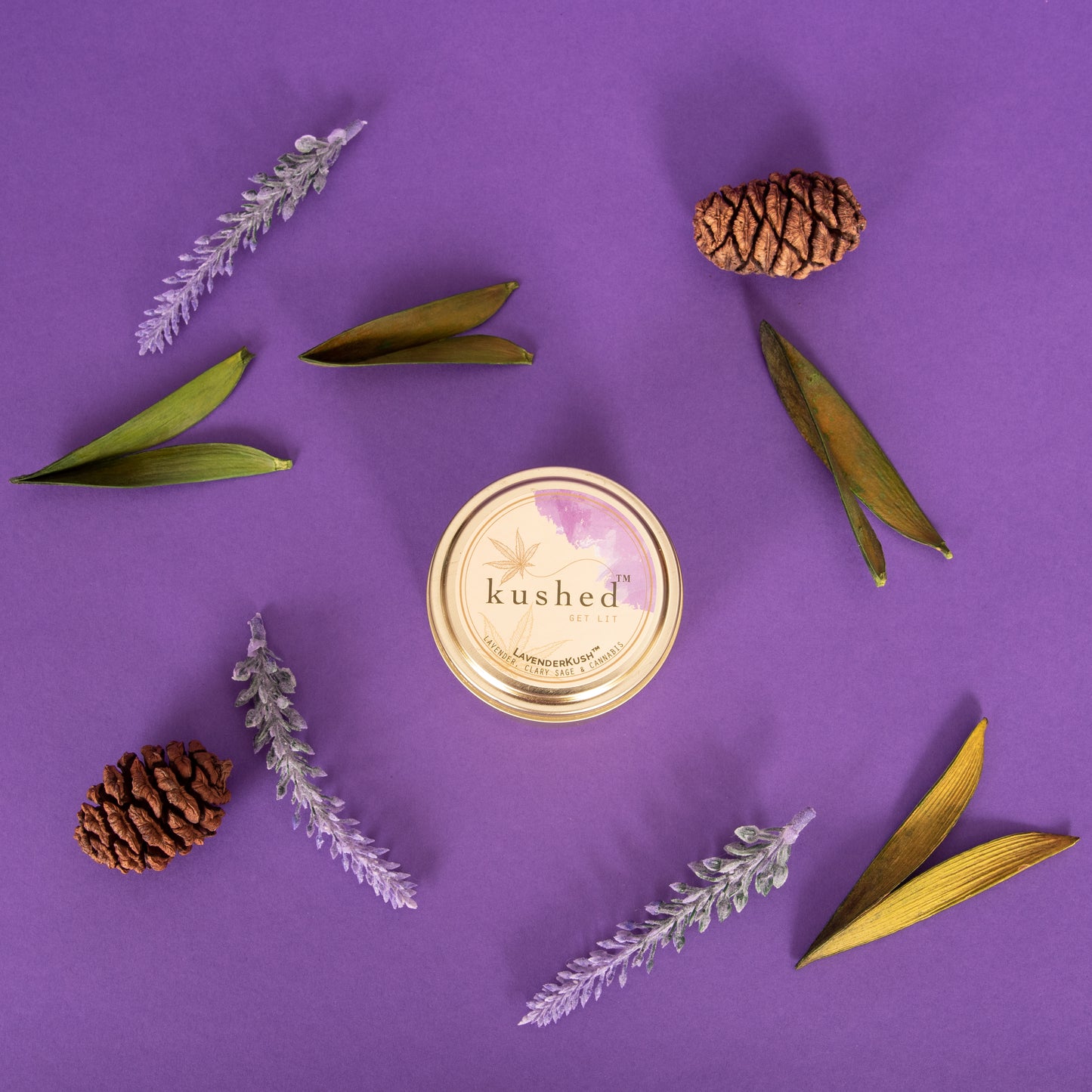 Lavender Kush Kushed Candles