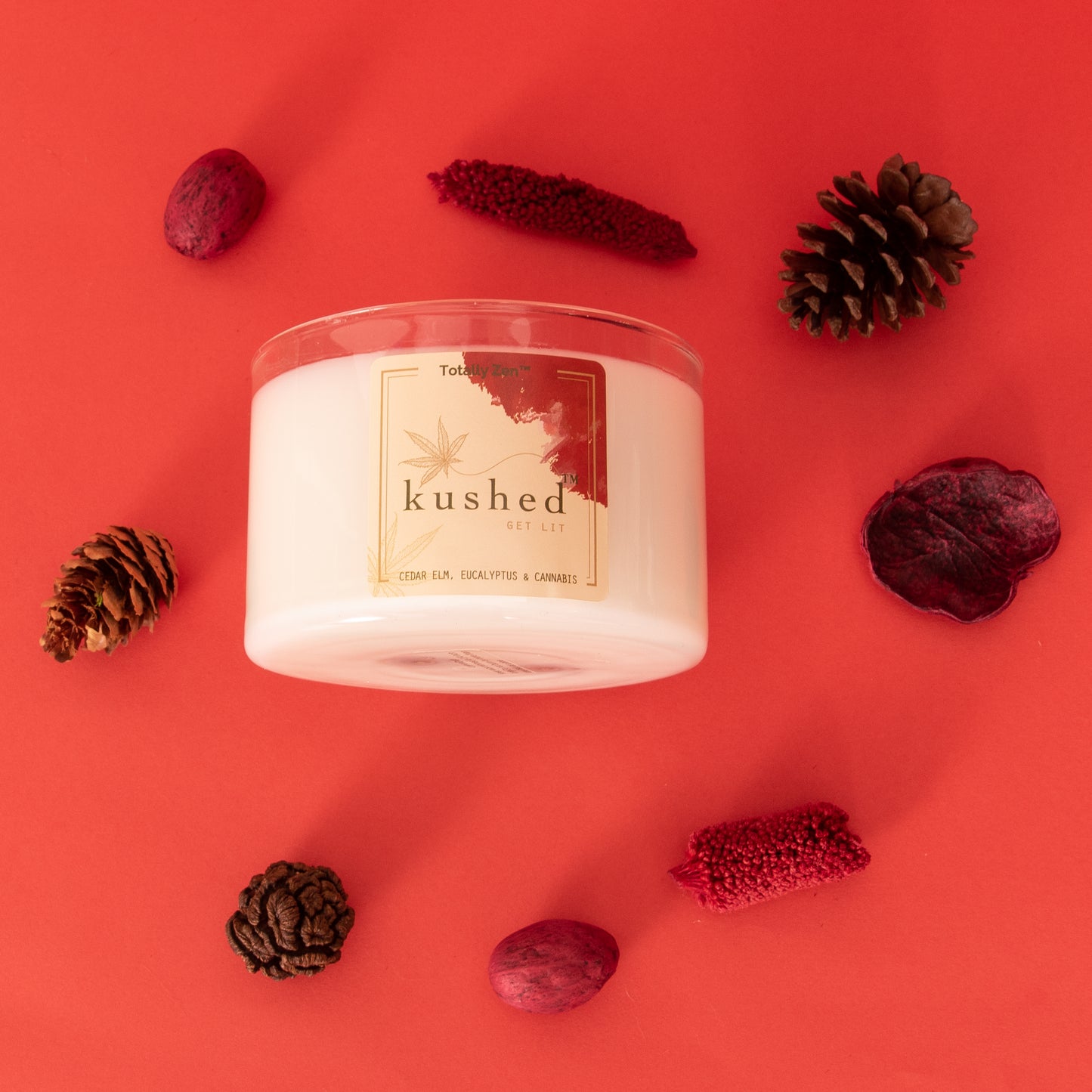 Totally Zen Kushed Candles