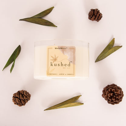 White Witch Kushed Candles