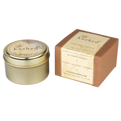 White Witch Kushed Candles